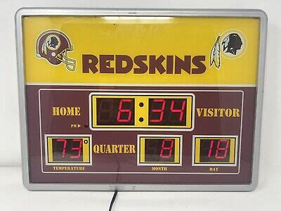 redskins scoreboard